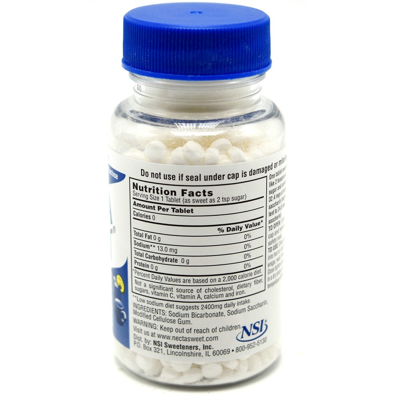 NECTASWEET SUGAR SUB TB 0.5 GR 1000