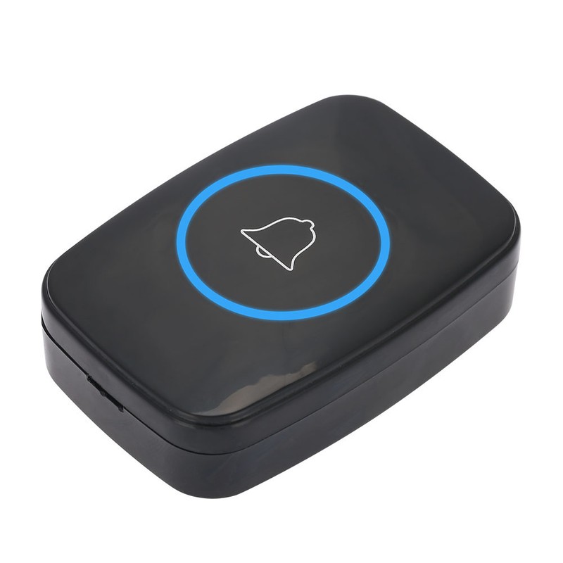 Wireless Music LED Doorbell Outdoor Transmitter Indoor Receiver 300m Remote