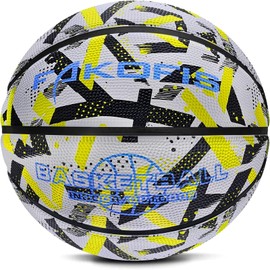 FAKOFIS Children's Basketball Size 3, Youth Basketballs Size 5, Size 7, Outdoor Indoor Street Basketball, Arena Training Adult Beginners Basketballs