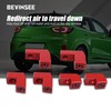 Bevinsee Red Wing Spoiler Riser Kit Compatible with Ford Fiesta