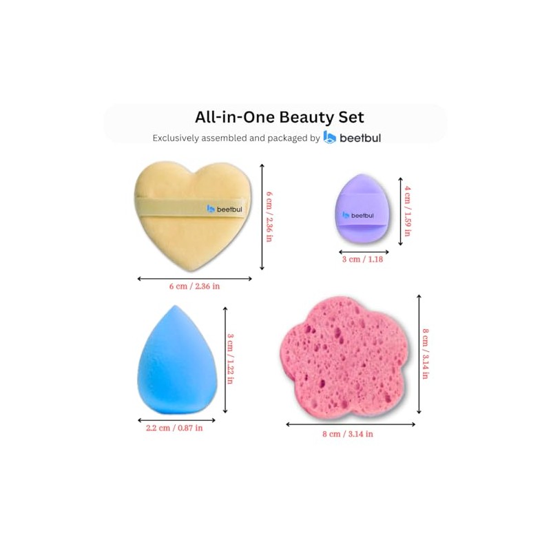 Kit de maquillaje: Bissú Contour Palette + 1 palicador +
