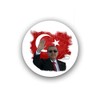 Recep Tayyip Erdogan Turkey President Sticker 10 x 10 cm #A4438