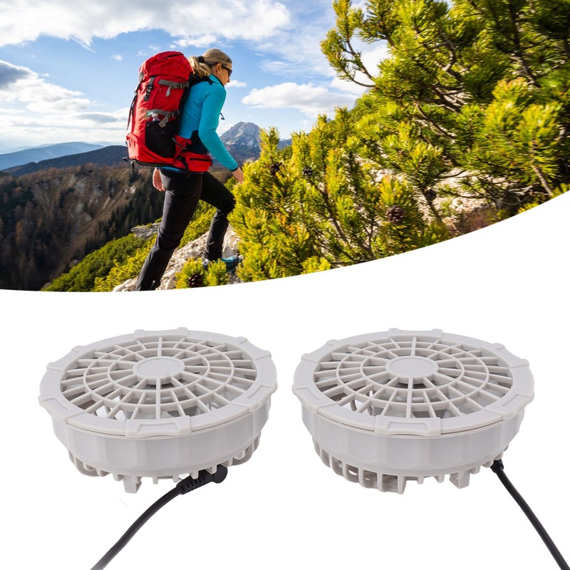 5V Wearable Cooling Vest Fan USB Air Conditioned Clothes Fan
