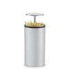 Hygienic Toothpick Dispenser, Pressing Type Tooth-Pick Holder, Durable Fully Enclosed