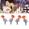Ukulele Tuning Pegs Sealed Gear 2 Left 2 Right Ukulele