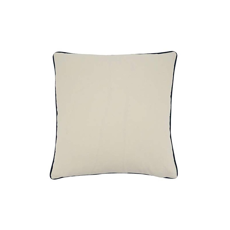 SARO LIFESTYLE Naviguer Collection Oars Throw Pillow Cover, 18", Navy