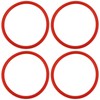 SG Store 4x Red Front Fork O-rings OD35.2xID32mm Compatible with