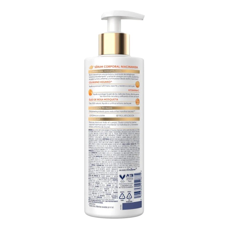 Sérum Corporal Dove Niacinamida Tono Uniforme 400 Ml