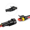 Nilight - 50020R 2Pin Way 16AWG Waterproof Wire 1.5mm Series