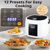Yollnia 3L Rice Cooker 12 cups (Cooked), Mini Digital Rice