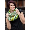 styleBREAKER loop tube scarf with stripes and paisley pattern 01018004,