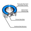 15x24x5mm | 6802-2RS (10 Rubber Sealed Bearings)