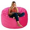 HABUTWAY Bean Bag Chair 3Ft Luxurious Velvet Ultra Soft Fur