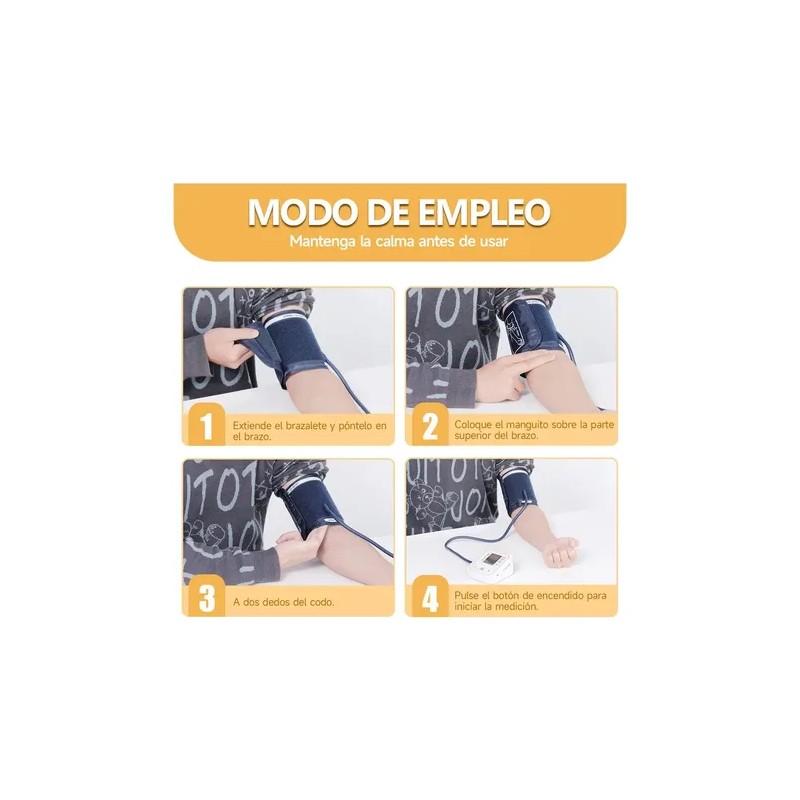 Digital Aparato Para Checar Presión Arterial De Brazoblanco