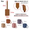 Lunali Cup Holder Faux Leather Cup Sleeve Box Shape Take
