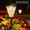Solar Lawn Light Waterproof Color Temperature Adjustable Auto On Off