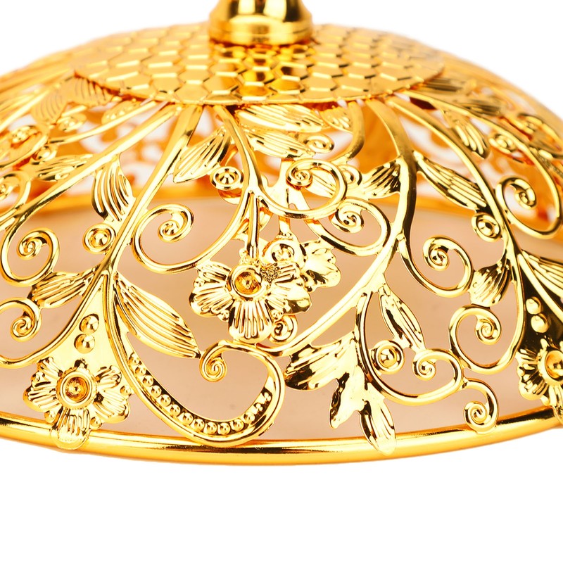 European Style Metal Fruit Plate Set Decorative Multifunctional Fruit Platter