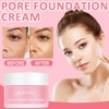 Pore Primer Gel Cream, Makeup Pore Filler, Primer und Makeup