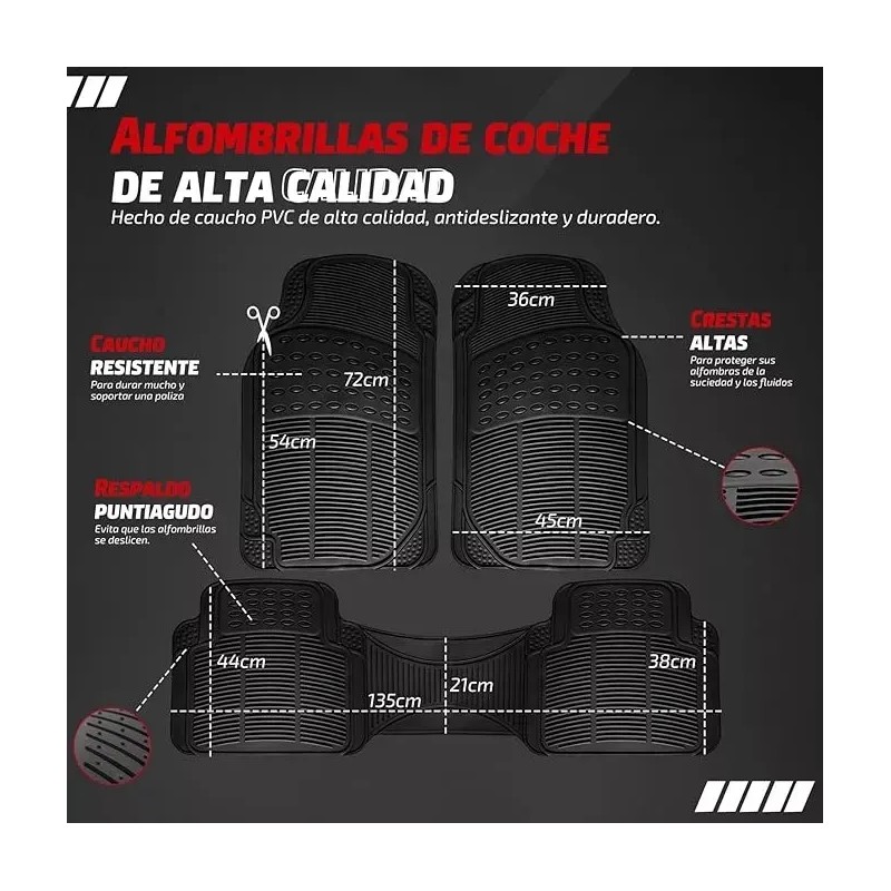 Tapetes Uso Rudo Rivian R1t 2025