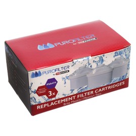 Paxanpax PSA474 Compatible Water Filter Cartridges For Brita, Bosch, Laica, Aquafor, Dafi Maxtra/Maxtra+ (Pack of 3)