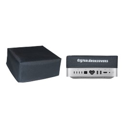 DigitalDeckCovers Dust Cover for Apple Mac Studio Computer [Antistatic, Water Resistant, Heavy Duty Fabric, Black]