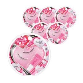 Spring Heart Eyelash #01 1SH1351 x 6pcs