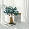 ONLY ART 6 Bundles Teal Flowers Silk Babys Breath Artificial