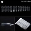 Kads 120 Full Coverage Clear Acrylic UV Gel Nail Art