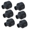 M METERXITY 6-Pack UPVC Reducer Pipe Fitting, DN32x25 Reducing Coupling