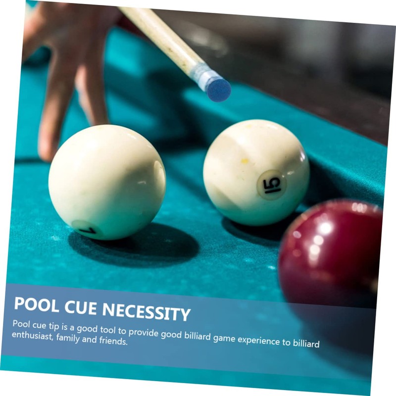 Gatuida Essential Pool Cue Necessity Billiard Cue Tip Head for