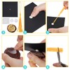 Yymobt 50pcs Graduation Cap Chocolate Decorations Gold Tassel Graduation Cap