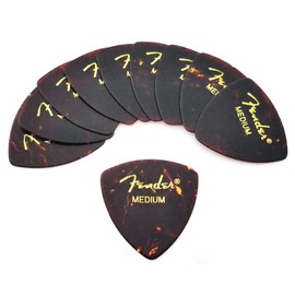 Fender Picks x 10 Triangle MEDIUM-SHELL