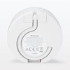 Muji MJ-BC2 12046745 Analog Bass Clock, White, Width 3.4 x