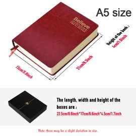 Gift Box Set, Lemical Thick Leather Journal Notebook 720 Pages Writing Journal Thick Notebook With Pen & Gift Box Lined Paper Journal Notebook Travel Diary Ideal Gift for Anniversary Birthday Holiday