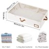 Closiq Under Bed Storage Bag Foldable – Clear Window with