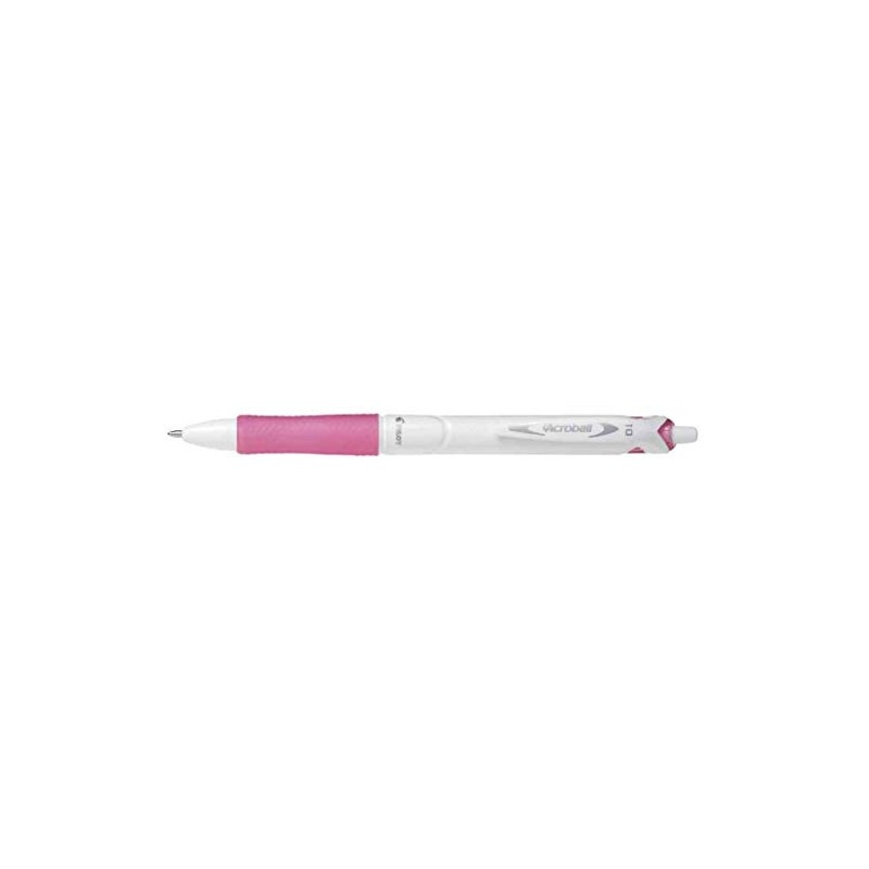 Pilot Acroball Pure White Grip Retractable Ballpoint Pens Pack of