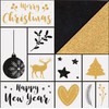 Folia 31104 Wooden Stamp Set, Christmas