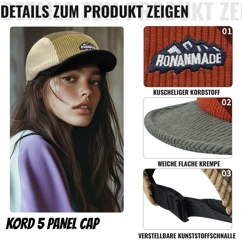 Clakllie Flat Brim Embroider Baseball Cap for Men Women Cotton