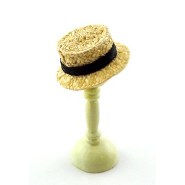 Melody Jane Dollhouse Men's Straw Hat Handmade Accessories