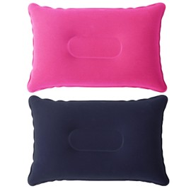 Pack of 2 Inflatable Beach Pillows, Ultralight Pillow, Camping Travel Pillow, Inflatable Beach Pillow, Air Cushion, Neck Pillow, Inflatable Pillow, Camping Pillow for Outdoor Travel, Camping, Hiking