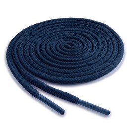 OrthoStep Round Athletic Navy 54 inch Shoelaces 2 Pair Pack