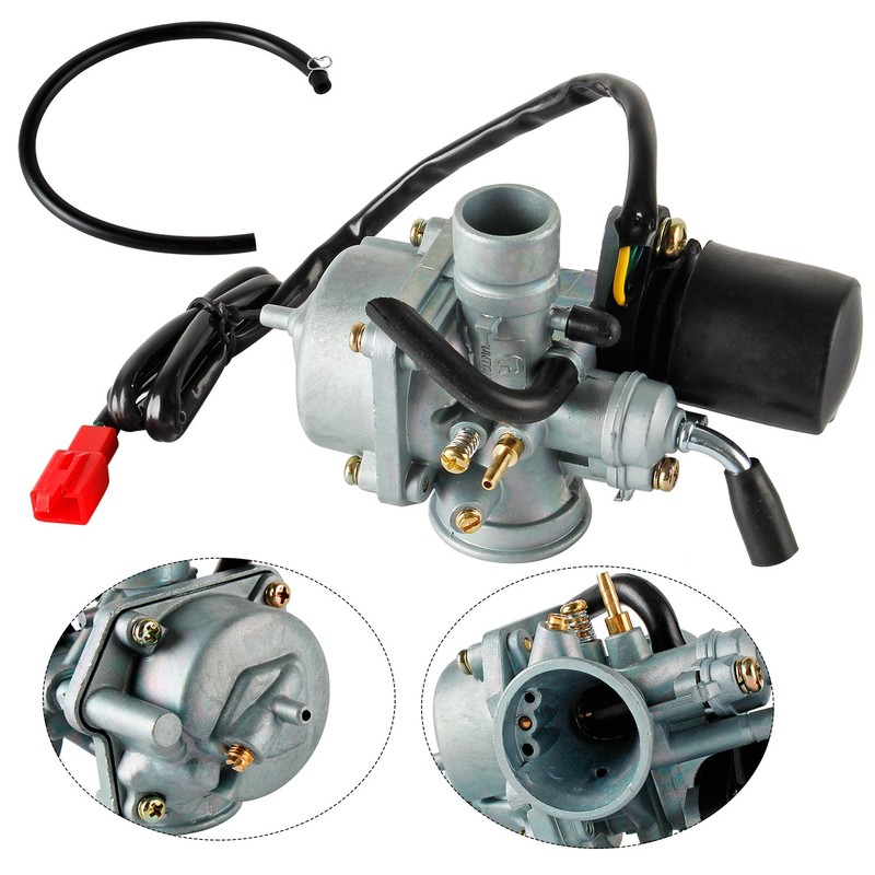 Wilktop 18mm Carburetor, Carburetor E-Choke Carburetor CPI, 2Tact, Hussar, Minarelli,