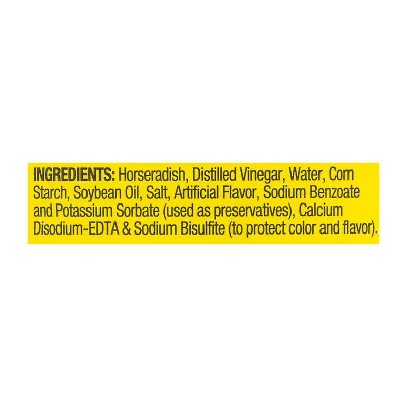 UD Bookbinder's Horseradish Prepared Food Additives Case of 9 9.75