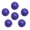 EnjoyFit Hedgehog ball Fitness Massage ball Nub ball 9cm 6 Set - red