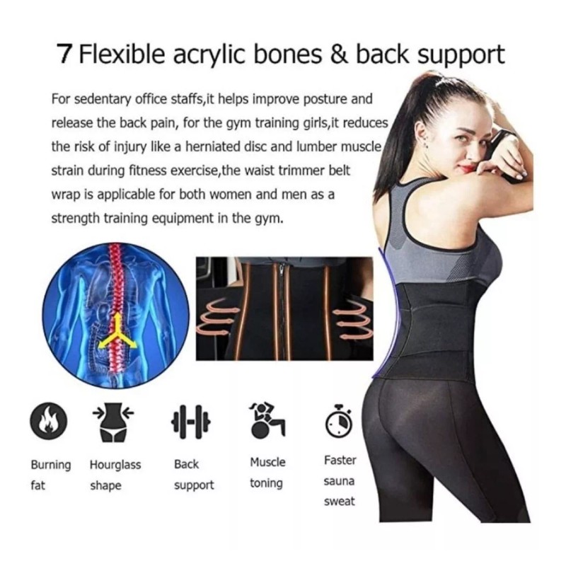 GIEADUN Faja De Entrenamiento De Cintura Para Mujer Protección