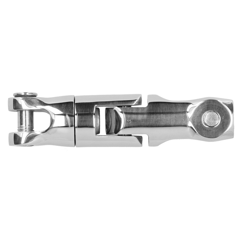 Boat Anchor Swivel Connector 3 Joint 316 Stainless Steel Mirror