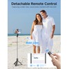 Portable Selfie Stick, 4 in 1 Extendable Phone Tripod Stand