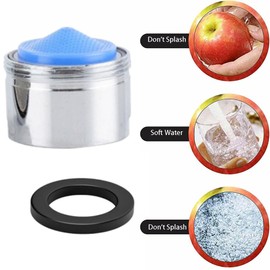 2 Pcs Water Saver Spout Filter Tap Faucet Faucet Tap Aerator Head Faucet Aerator eplacement Parts Insert Nozzle DIY for Kitchen Bathroom 28mm