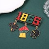 African Brooch Pins Juneteenth Pins for Black Women Black History