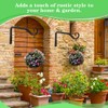 THATSRAD Pack of 2 Plant Holder Wall Hanging Basket Holder